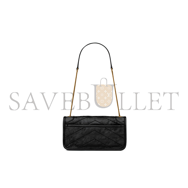 Y51 NIKI CHAIN POUCH IN VINTAGE LEATHER A00FP70EN071000 (20*11*3cm)
